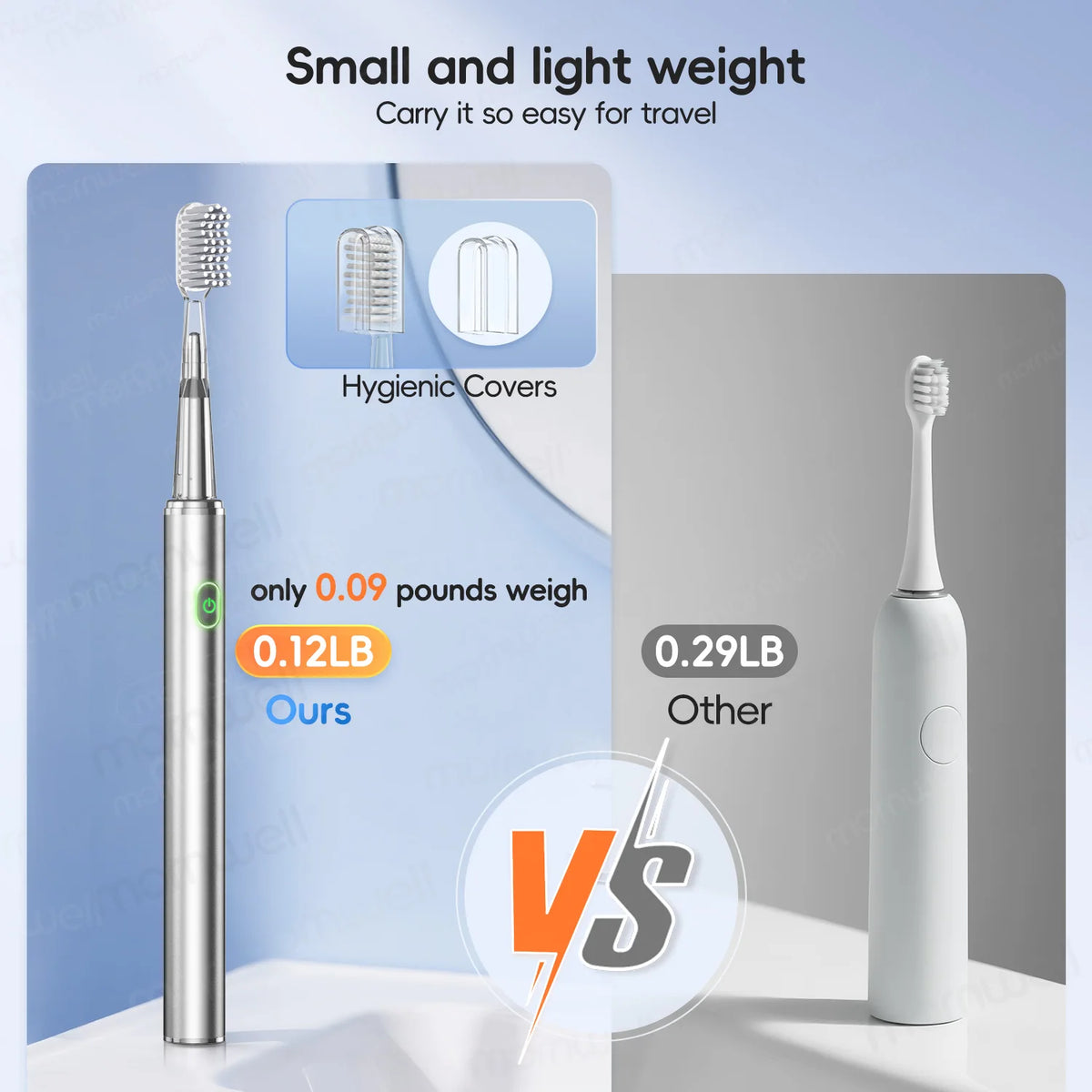 Electric Toothbrush Soft DuPont Bristle Acoustic Wave Tooth Brush