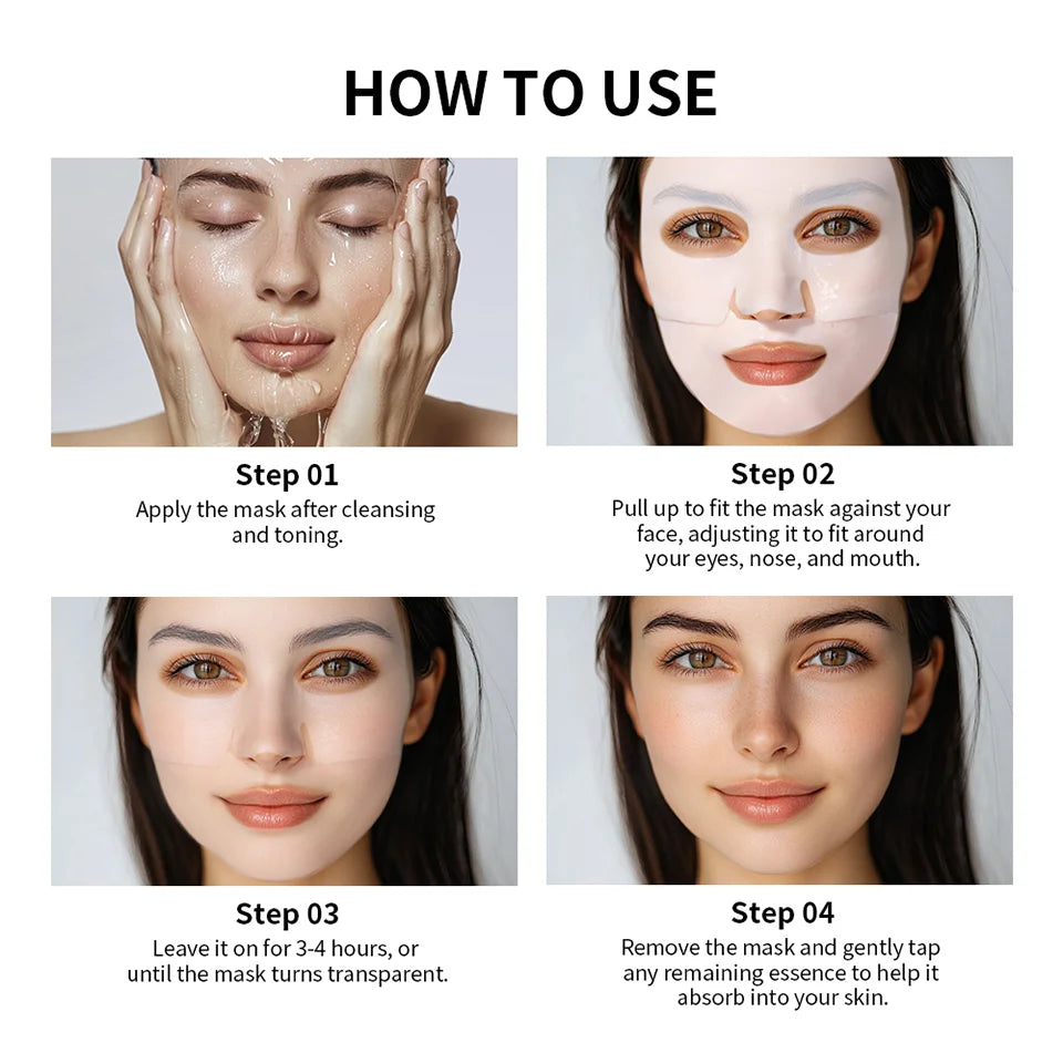 Bio Collagen Deep Hydrating Face Mask Pore Minimizing Overnight Mask - 13
