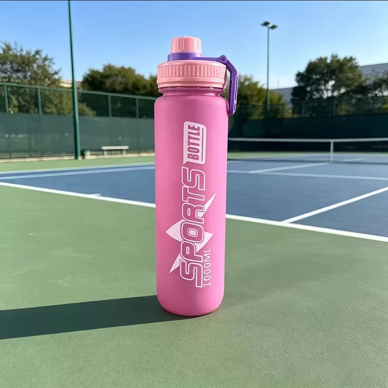 1000ml Sports Water Bottle Fitness Gym Jug with Handle and Carry Loop - 20