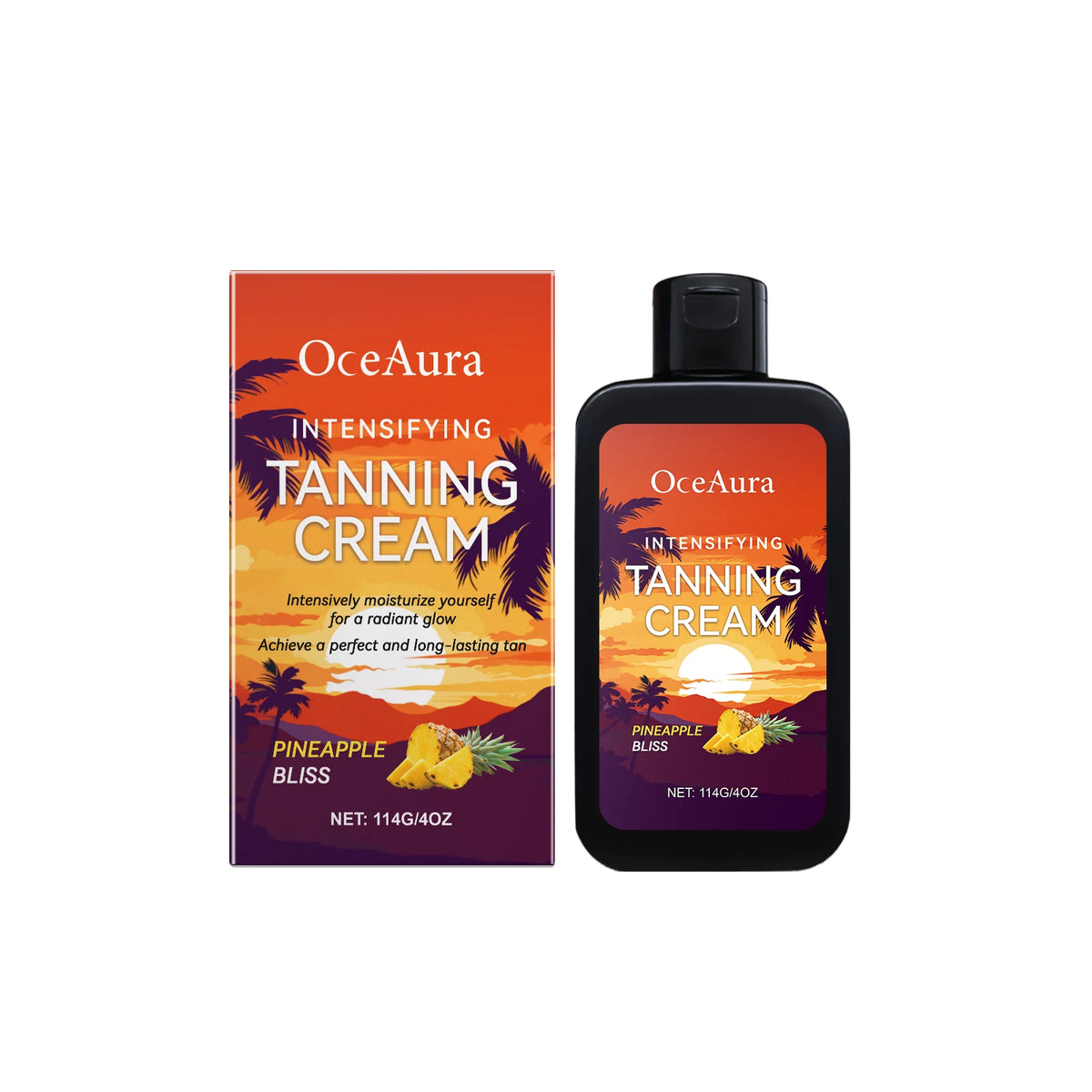 Body Tanning Cream Solarium Bronzing Lotion