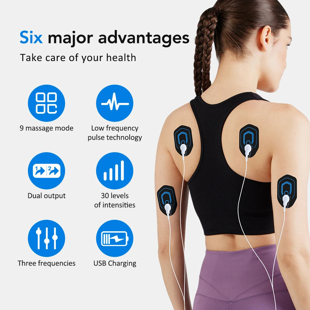 Intelligent Portable Electric Neck Massager Body Massage Patch - 2