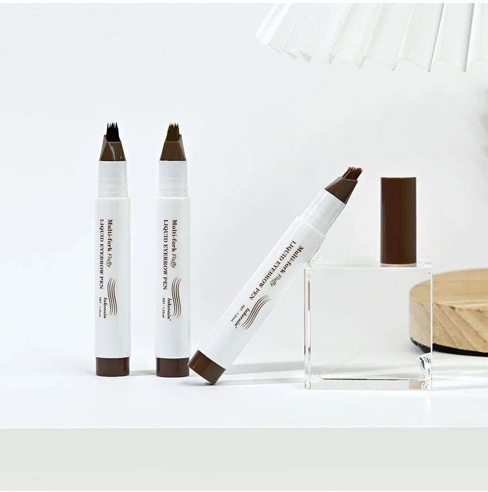 Waterproof Liquid Eyebrow Pencil Multi Fork Tattoo Pen