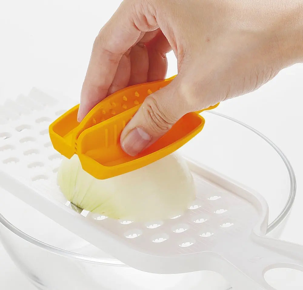 Vegetable Finger Guard Safe Food Cutting Holder for Kitchen Grater - 2