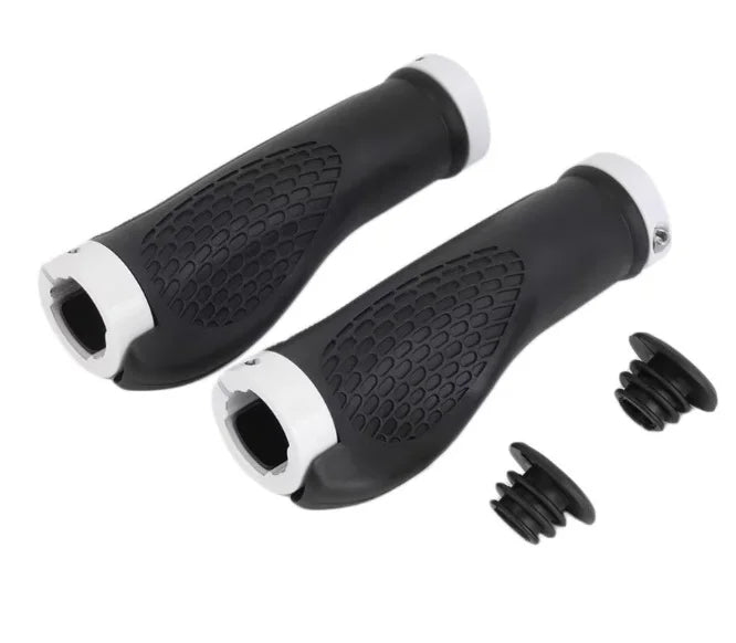 Ergonomic MTB Bicycle Handlebar Grips Anti Slip Rubber Lock On Grips - 18