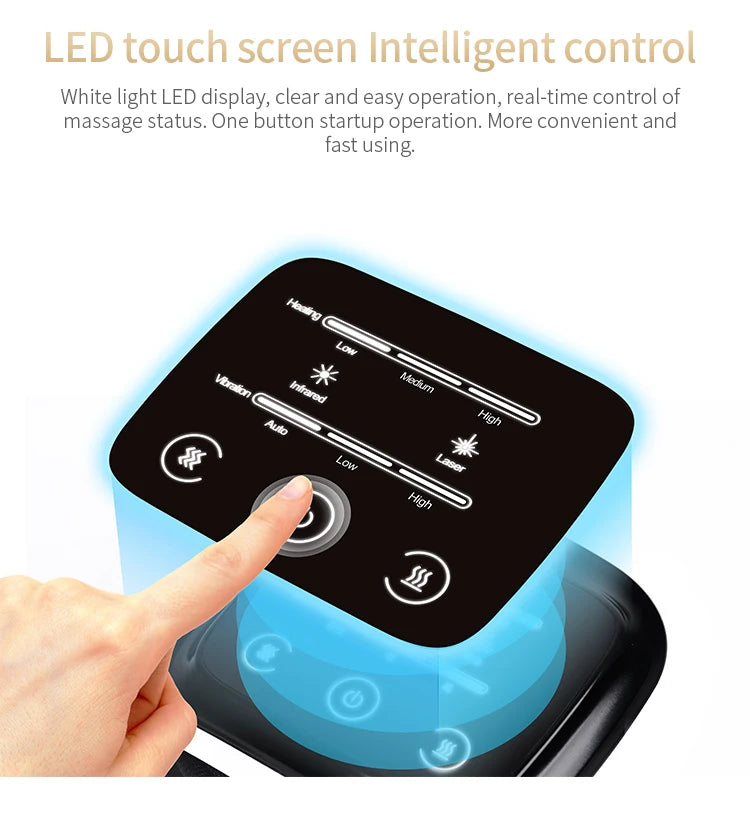 Portable 3-in-1 Knee Massager Joint Relaxation Machine - 11