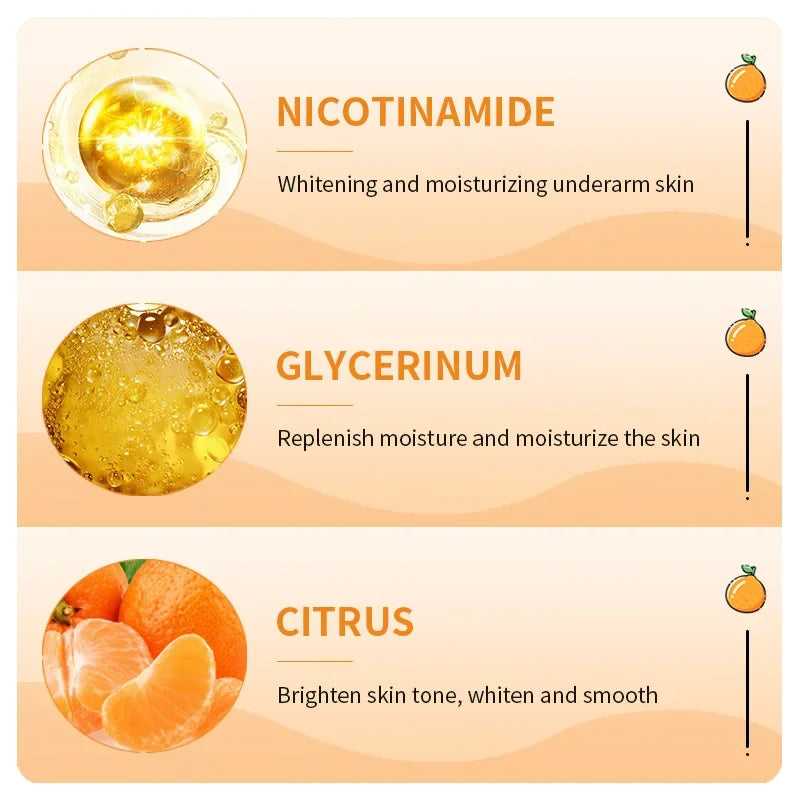 Vitamin C Brightening Cream Melanin Lightening Body Lotion - 8