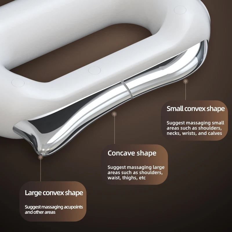 Electric Fascia Knife Vibration Body Massager Muscle Relaxation Tool