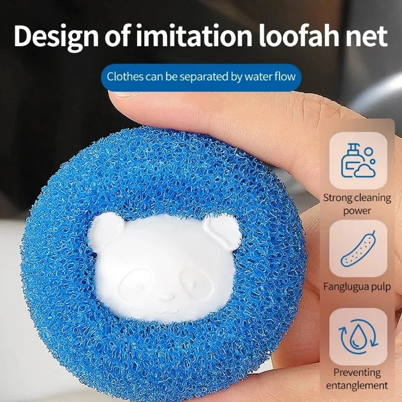 20PCS Reusable Laundry Balls Pet Hair Remover Lint Catcher for Washers - 7