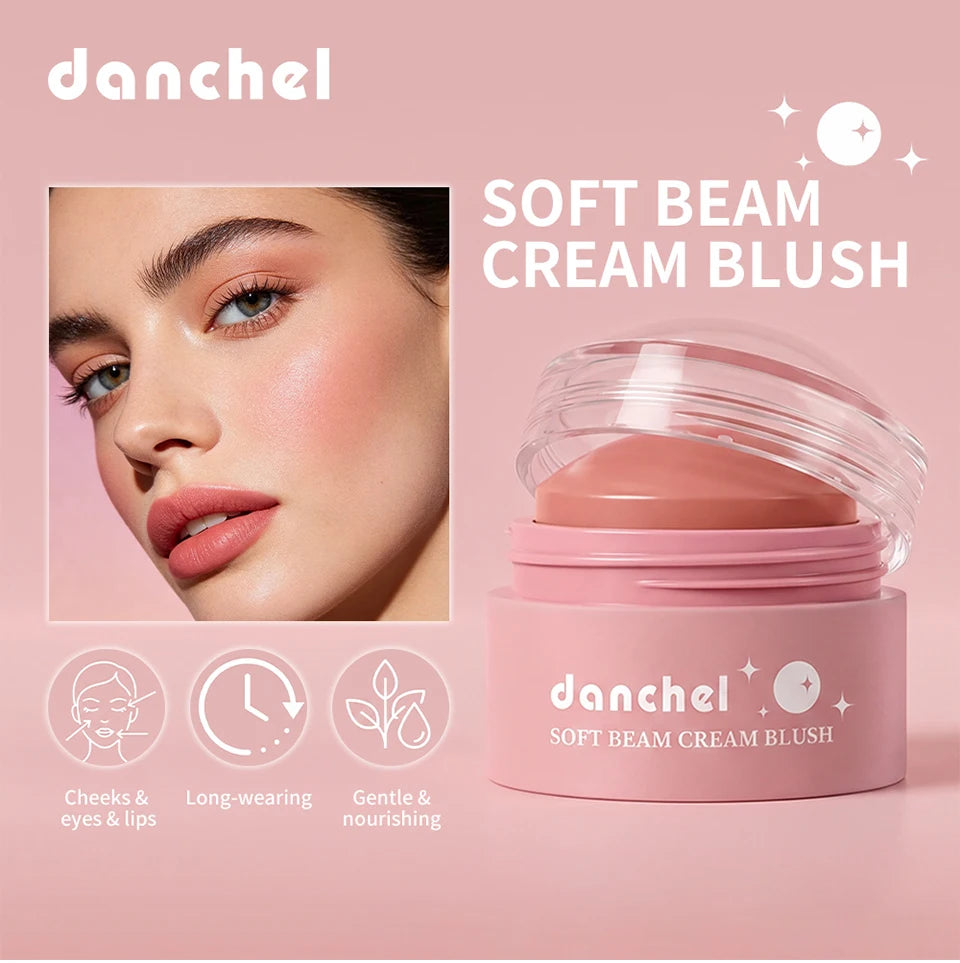 Soft Cream Blush Makeup Smooth Multi-Use Blushes - 7