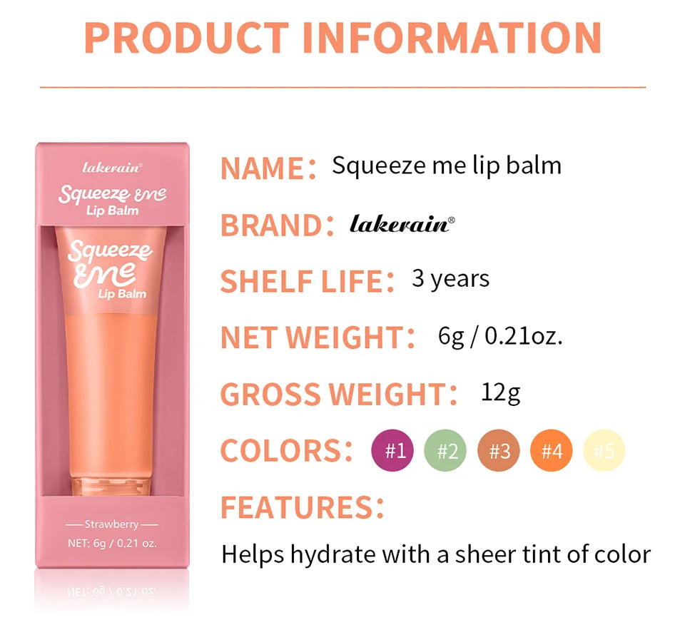 Hydrating Lip Balm Tinted Moisturizer Lip Care - 19
