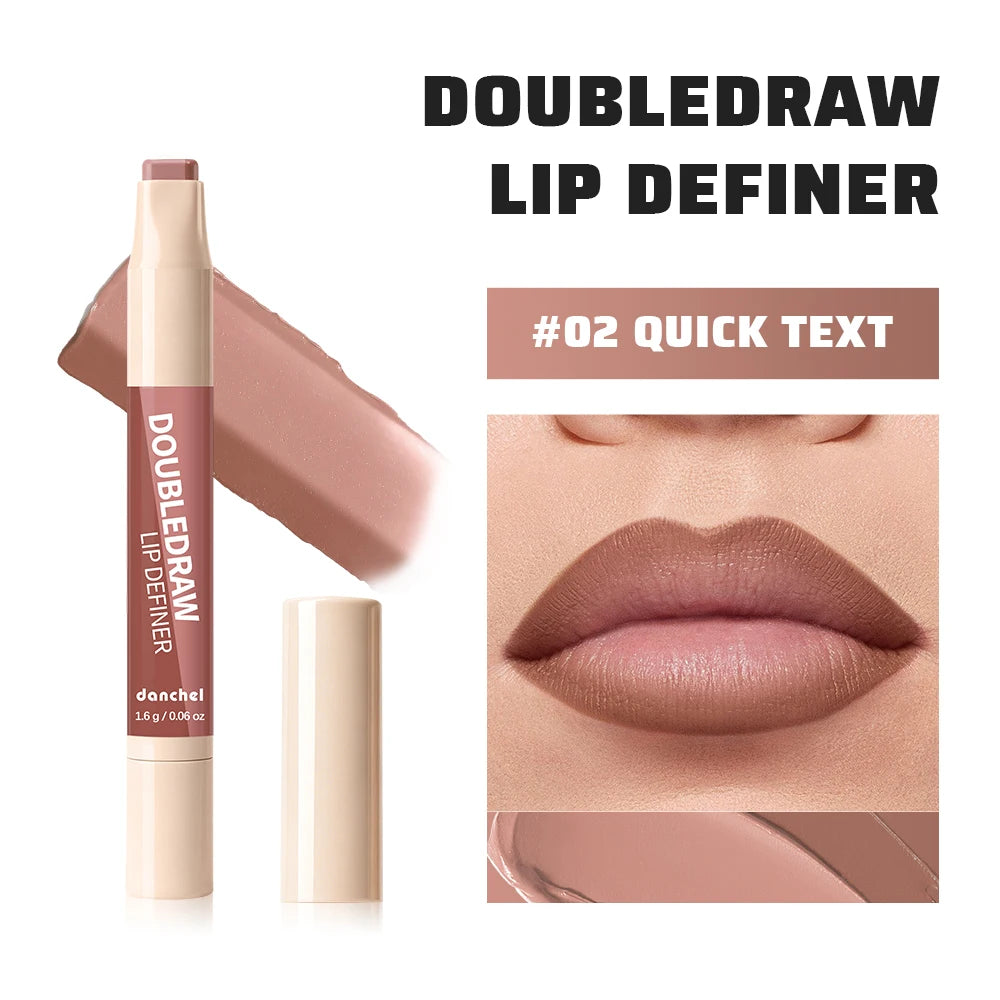 2 in 1 Lip Liner & Matte Velvet Lip Gloss Duo - 21