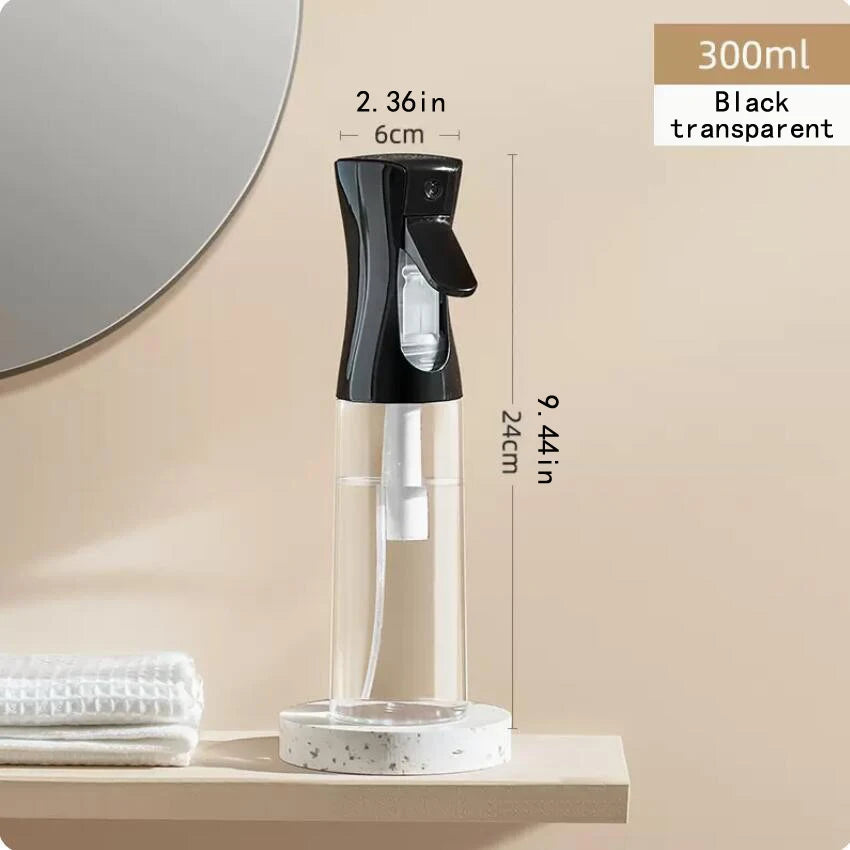 Continuous Fine Mist Spray Bottle Hair Styling and Plant Mister