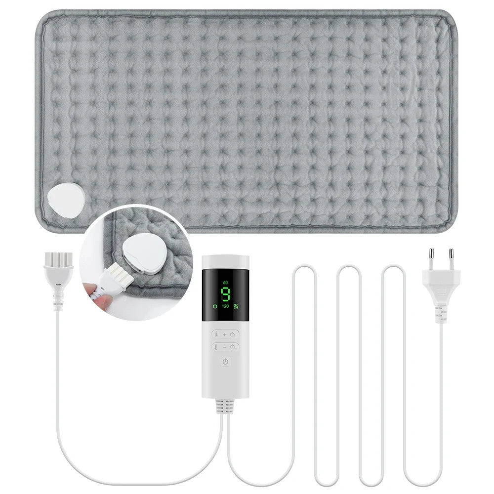 Electric Heating Pad 9 Level Hot Compress Waist Back Warm Heater - 6