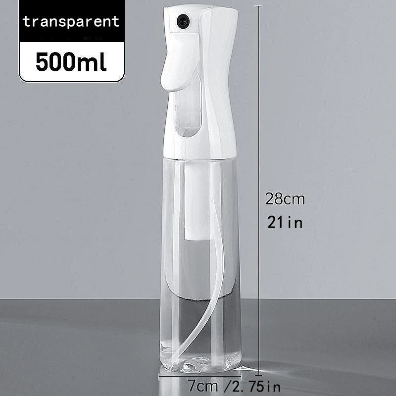 Continuous Fine Mist Spray Bottle Hair Styling and Plant Mister