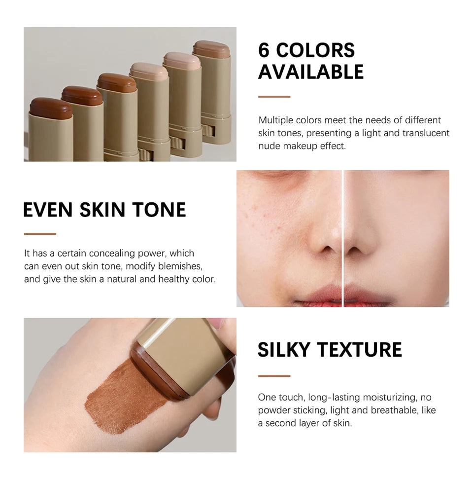 Skin Tint Foundation Stick Serum Boosted Balm Makeup - 11