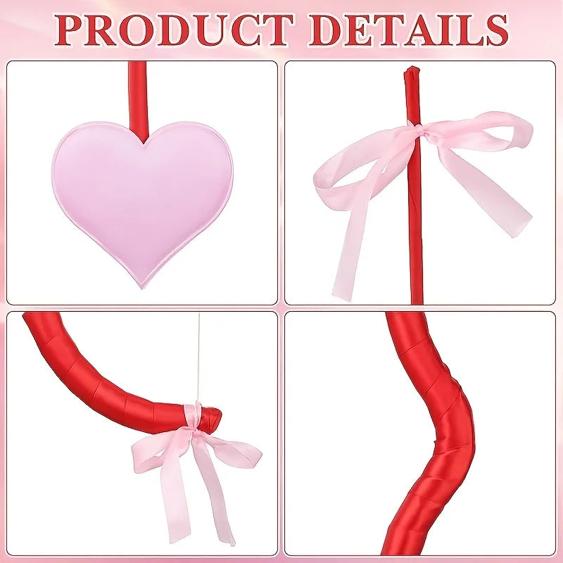 2pc Cupid Bow and Arrow Set Valentine Costume Cosplay Photo Props - 5