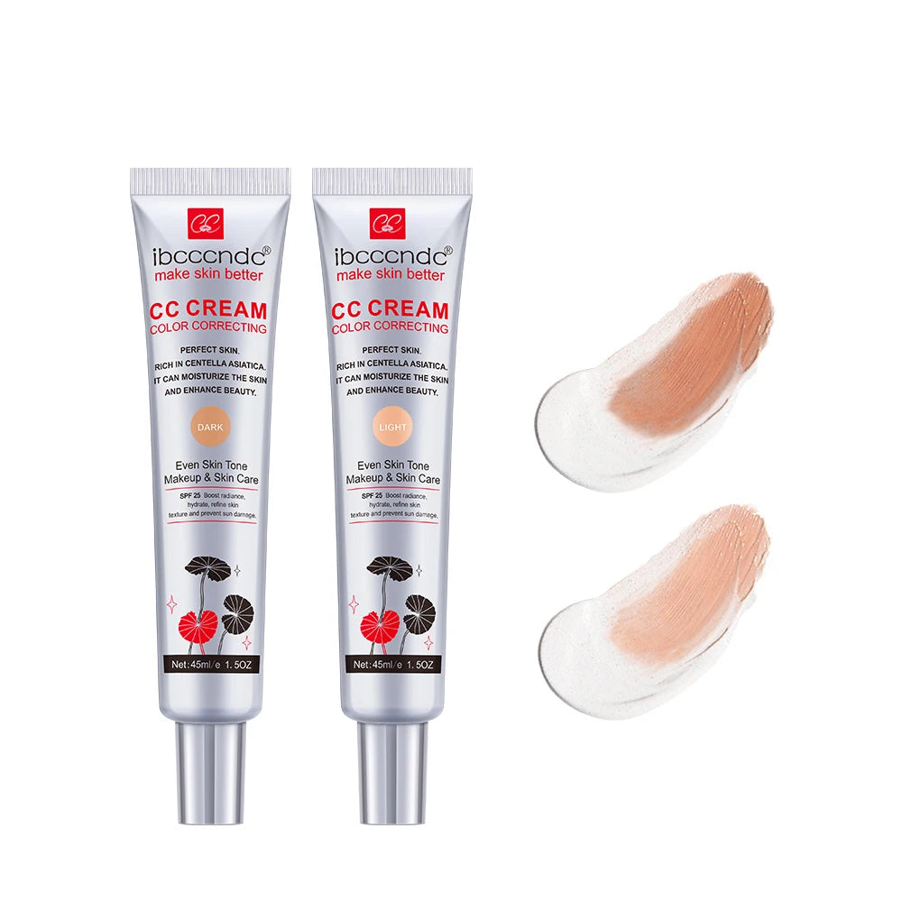 Color Correcting CC Cream Moisturizing Waterproof Makeup Foundation - 46