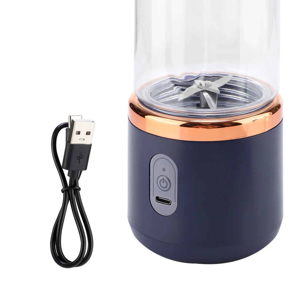 Portable Electric Juicer Cup Wireless Mini Fruit Blender