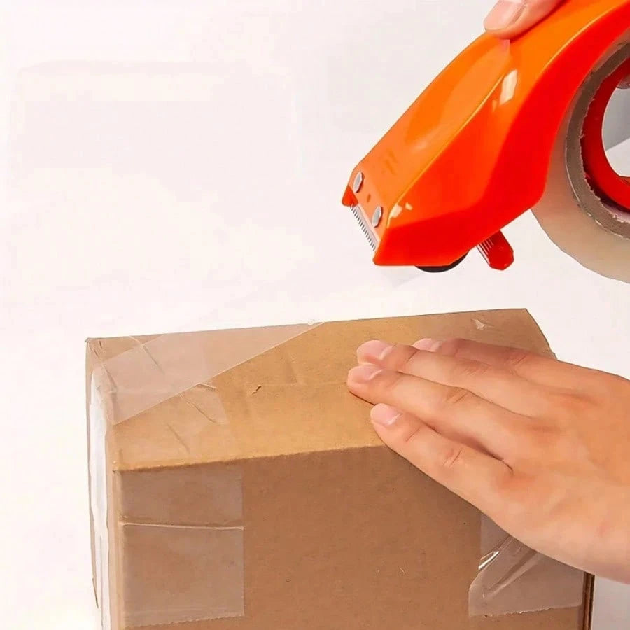 Heavy Duty Packing Tape Dispenser Handheld Parcel Sealing Cutter Tool