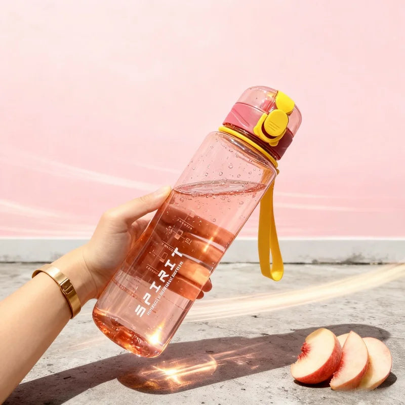 700ml Sports Water Bottle Leakproof BPA Free Gym Fitness Drink Cup