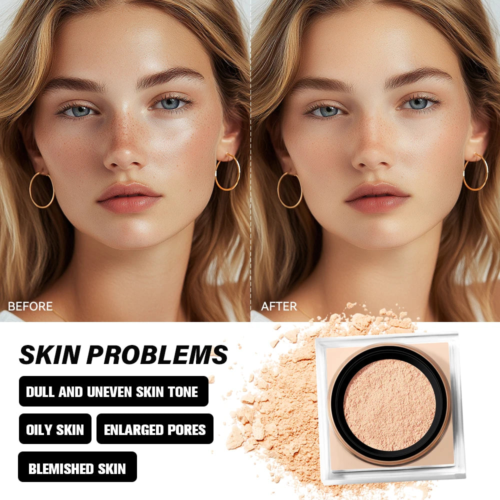 Lakerain Delicate Setting Powder Oil Control Face Powder