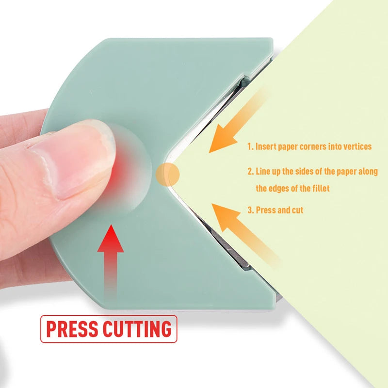 R4 Corner Rounder Punch Portable Paper Trimmer for Scrapbooking and DIY