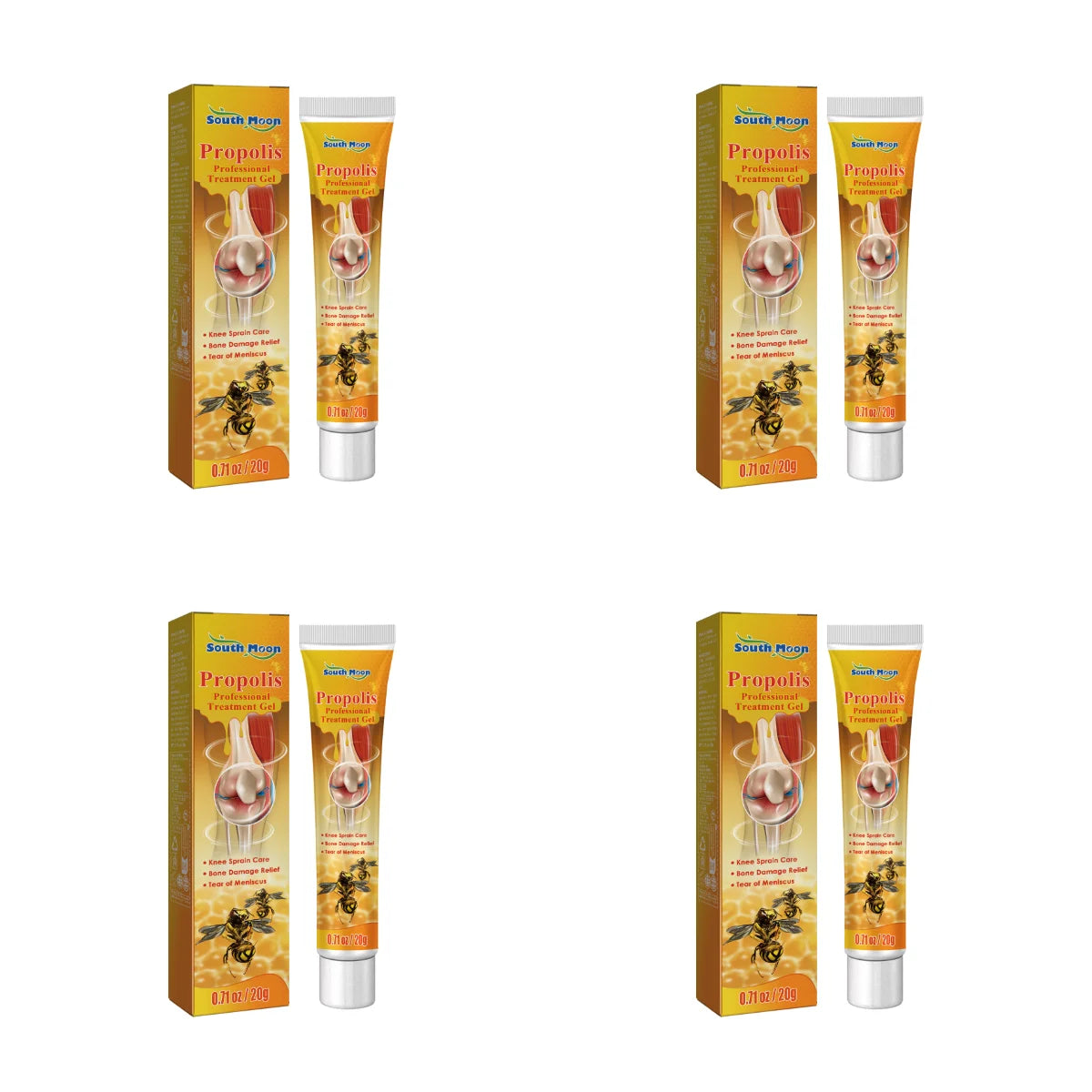 Propolis Joint Care Gel Soothing Massage Cream for Knees and Back