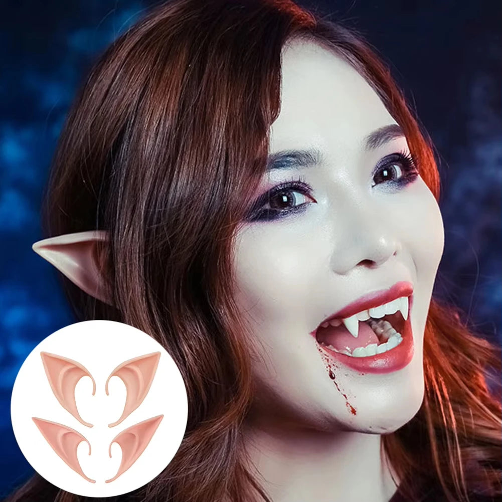 Elf Ears Cosplay Costume Accessories Fairy Angel Party Props 1 10 Pairs