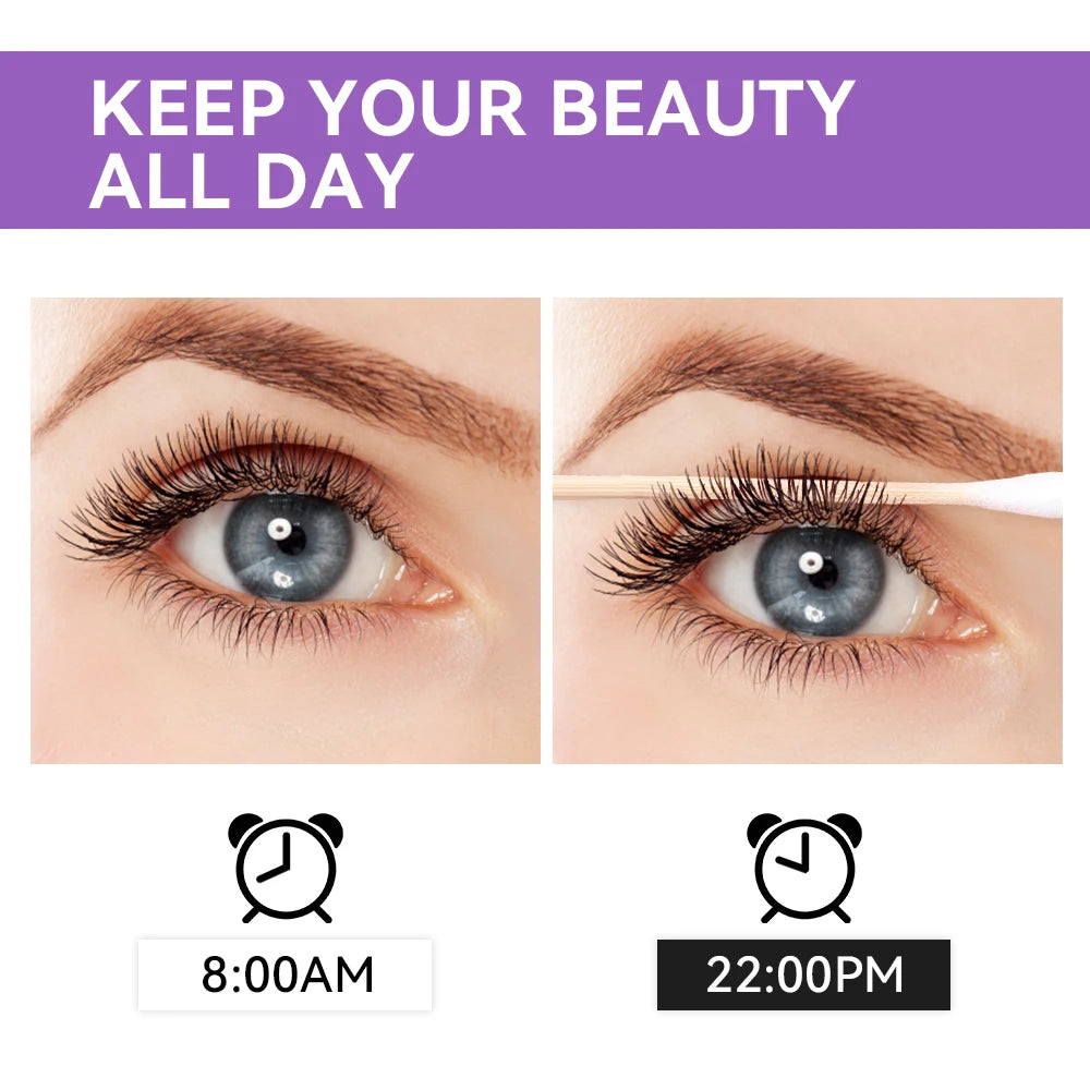 5D Waterproof Lengthening Mascara Volumizing Eyelash Cosmetics - 4