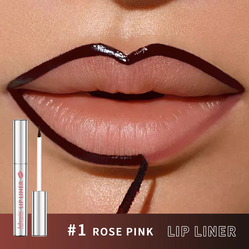 Peel Off Lip Liner Tattoo Stain Long Lasting Waterproof Lip Tint - 1