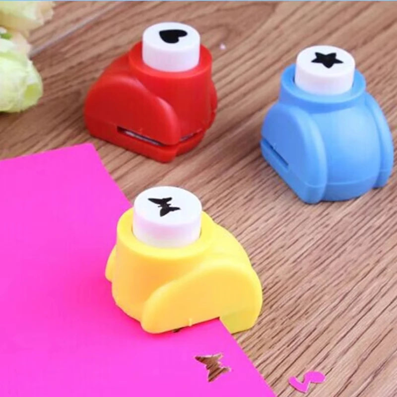 Mini Scrapbook Hole Punch Set DIY Embossing Cutter for Paper Crafts - 3
