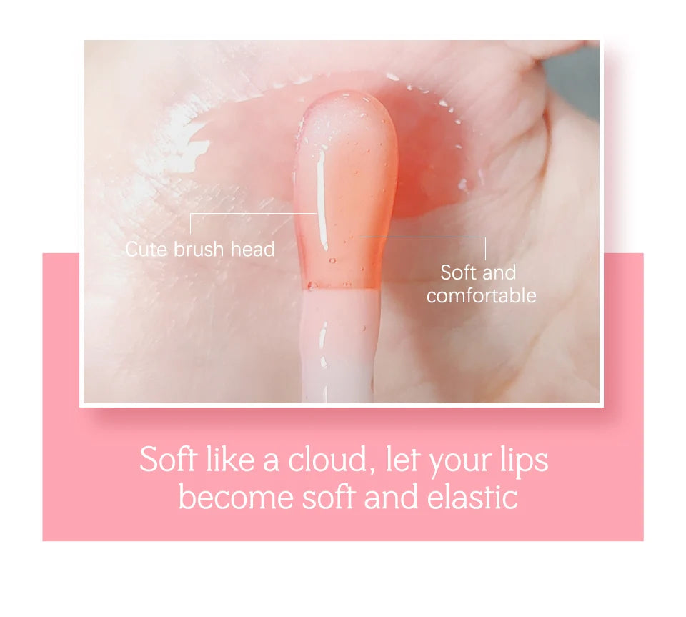 Lakerain Crystal Jelly Moisturizing Lip Oil Gloss Tinted Plumper