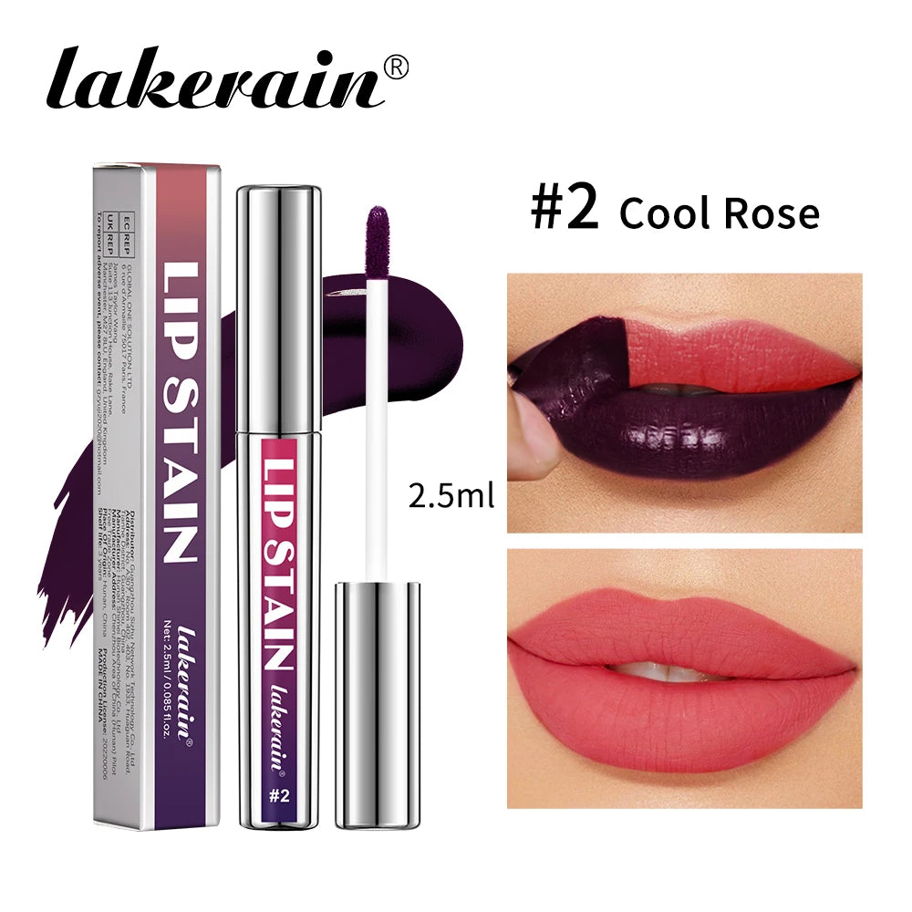 Lakerain Peel Off Lip Stain Long Lasting Waterproof Lip Tint Set - 22