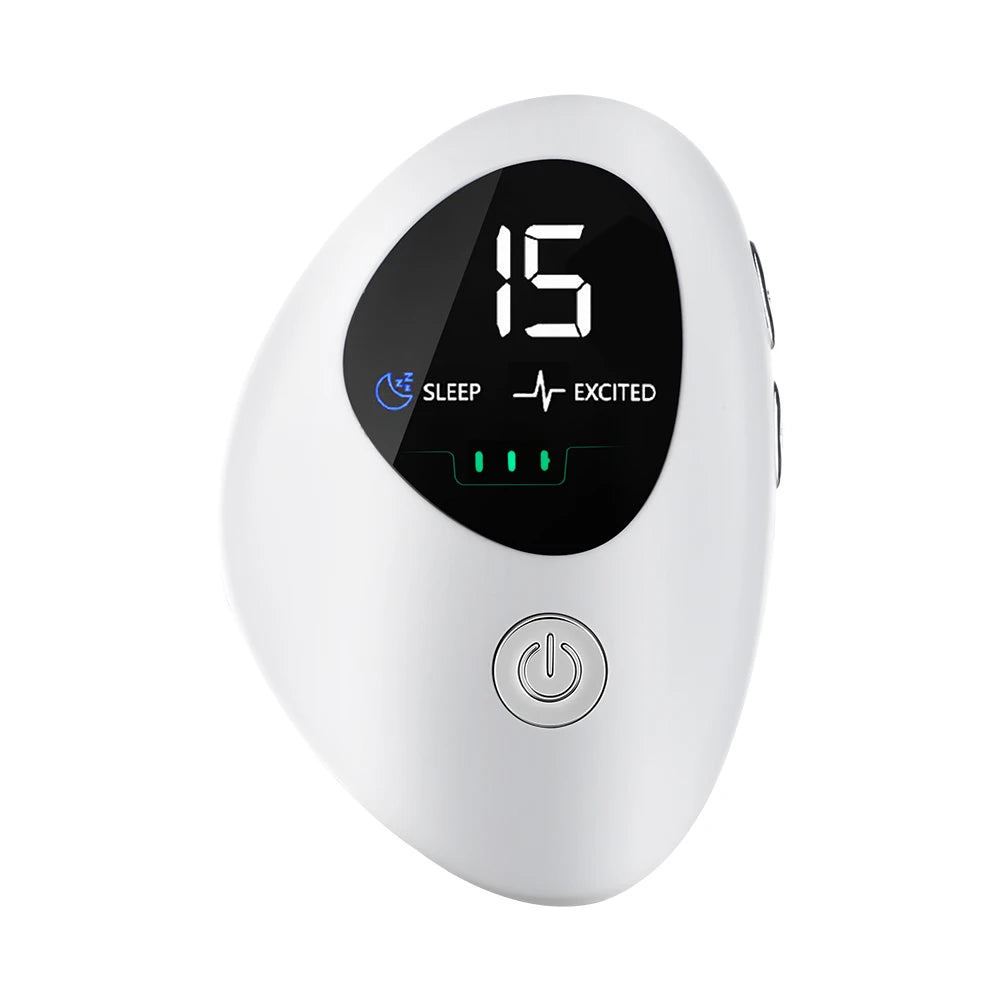 Microcurrent Sleep Aid Device CES Palm Massager for Insomnia Relief - 22