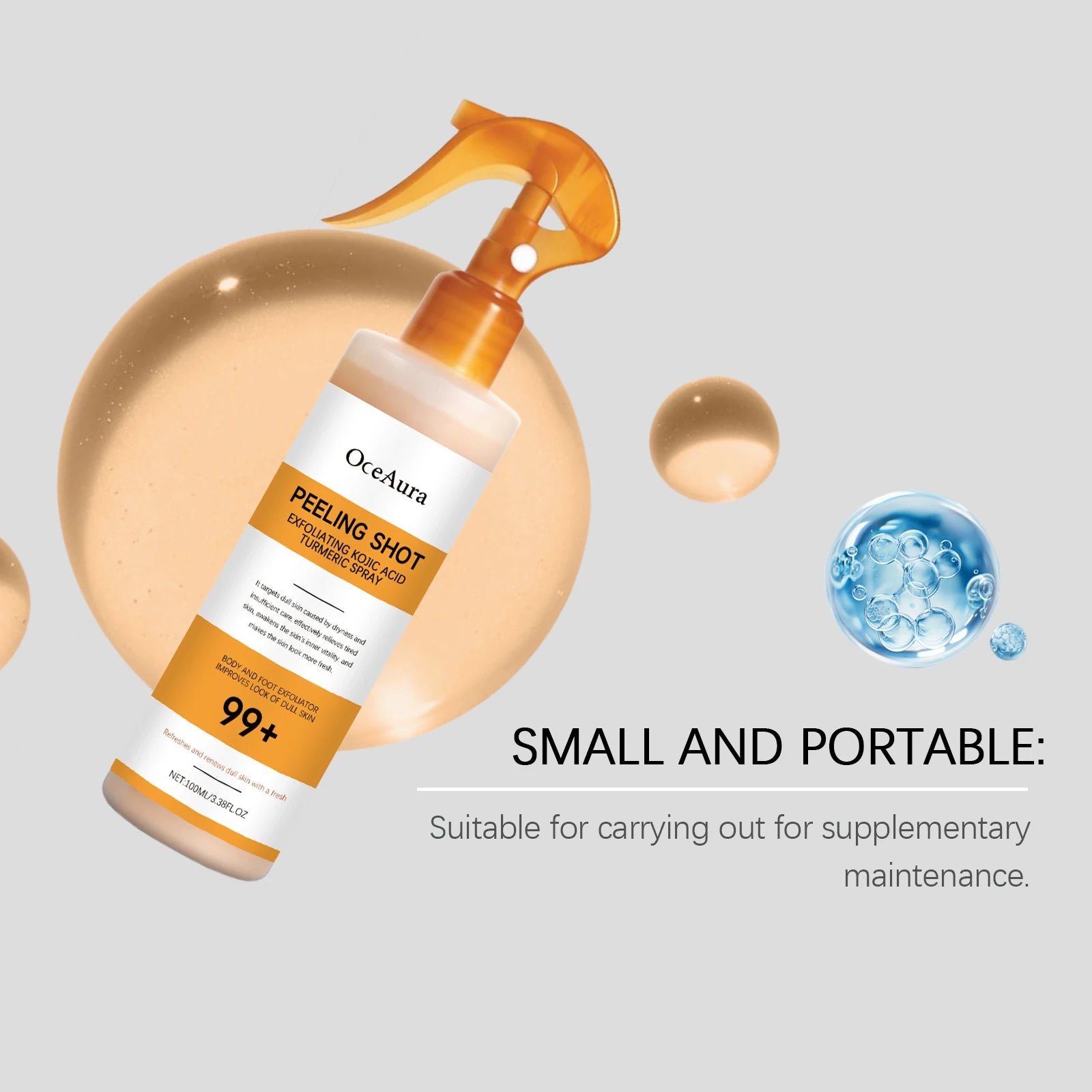 Moisturizing Skin Brightening Serum Foot Care Spray - 11