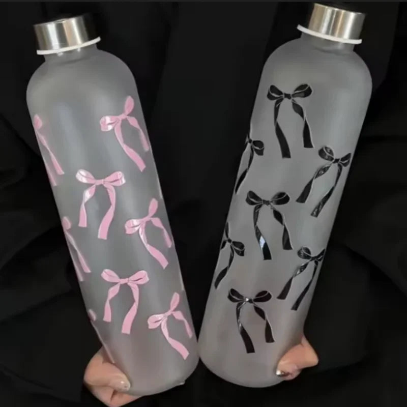 Fantia Butterfly Matte Water Bottle Leak Proof Sports Flask 1000ml