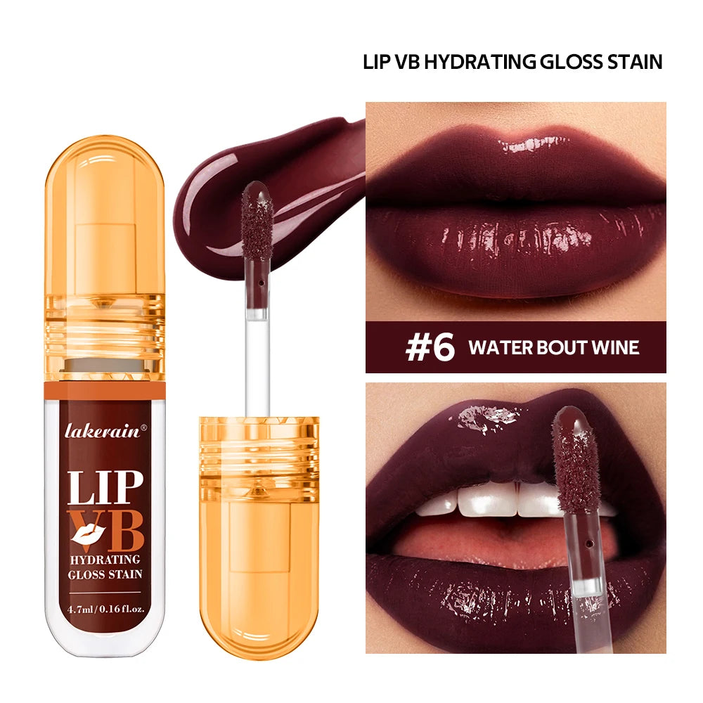 Lakerain Lip Stain Hydrating Gloss & Long Lasting Moisturizer - 25