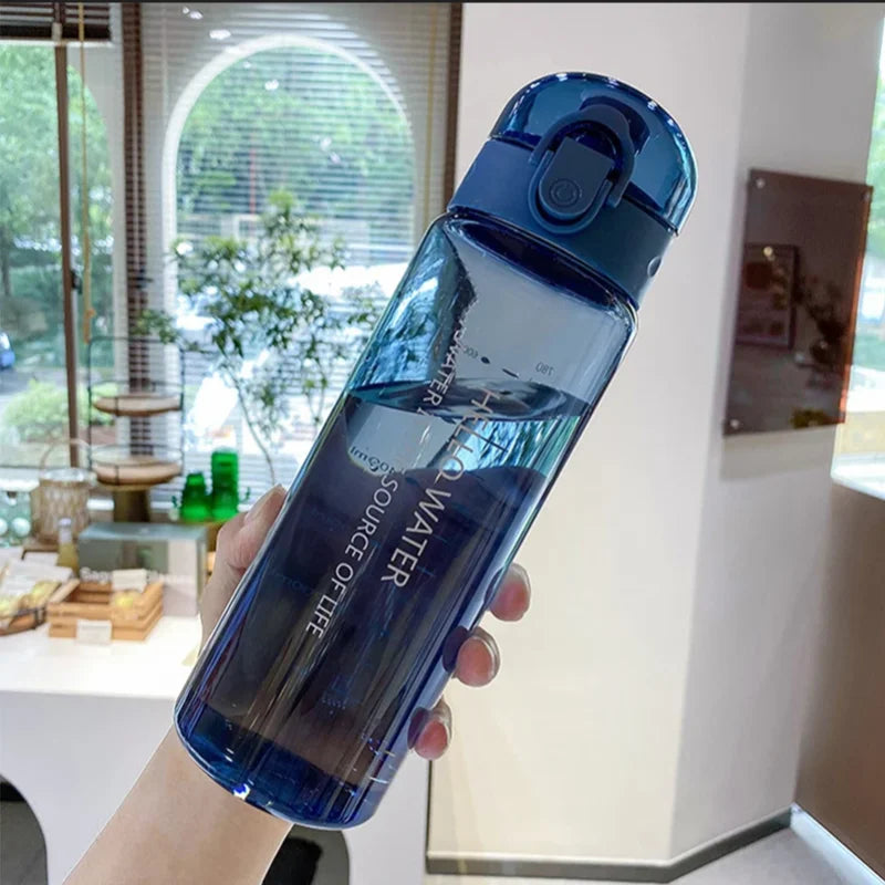 780ml Large Portable Water Bottle Leak Proof Sports Gym Drink Cup - 9