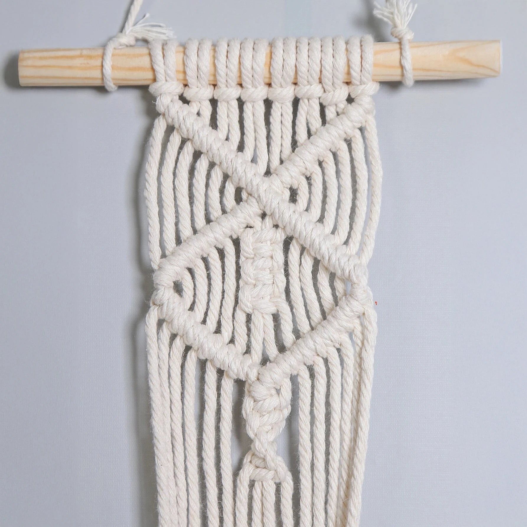 Handmade Macrame Plant Hanger Cotton Rope Wall Hanging Flower Pot Holder - 9
