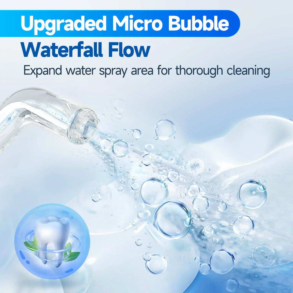 Mornwell Water Flosser & Electric Toothbrush Combo