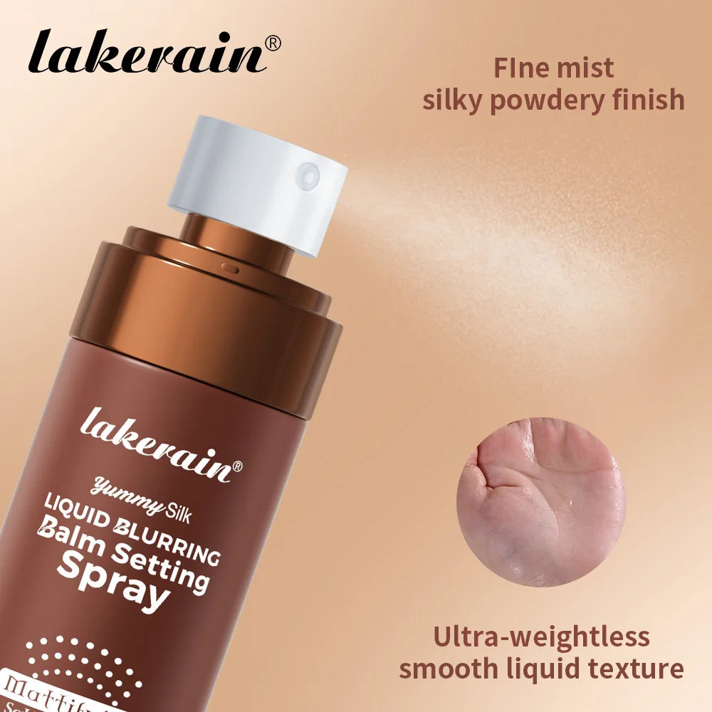 Liquid Blurring Balm Setting Spray Long Lasting Matte Makeup Fixer - 6