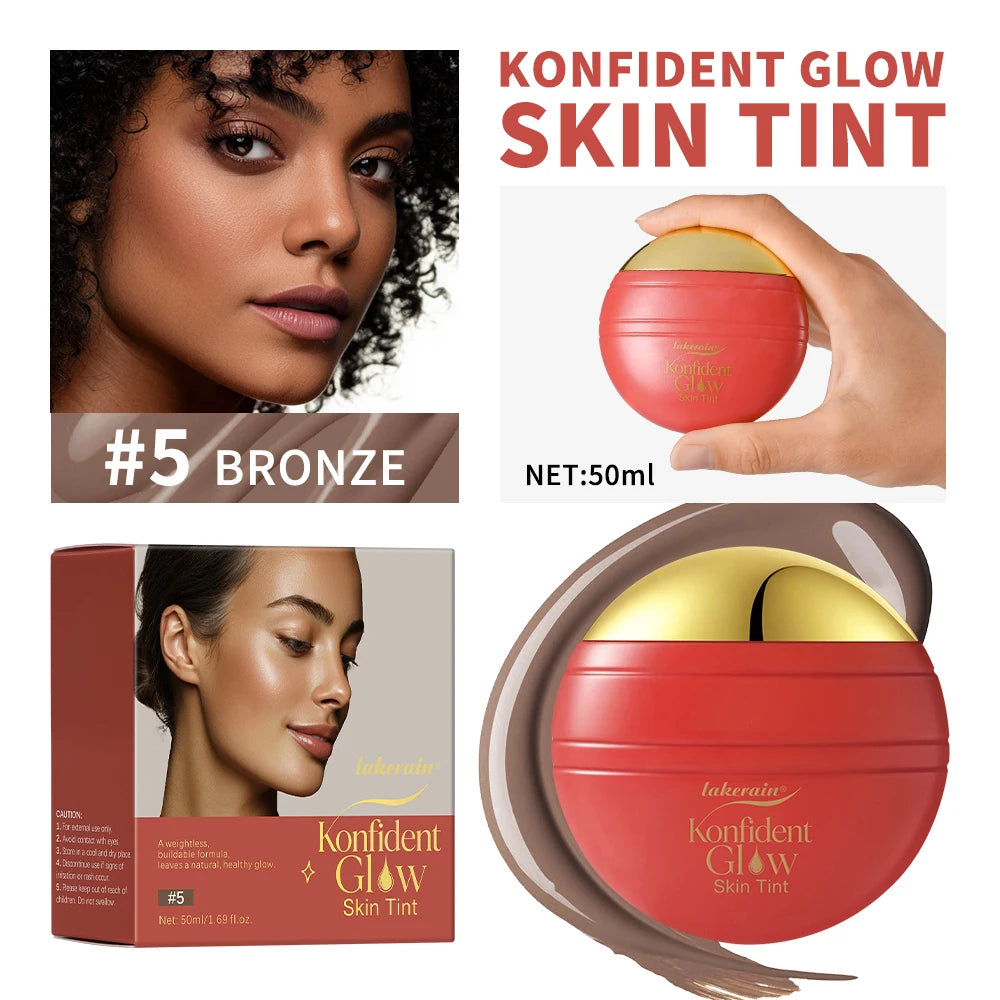 Hydrating Glow Skin Tint Liquid Foundation Makeup Base - 22