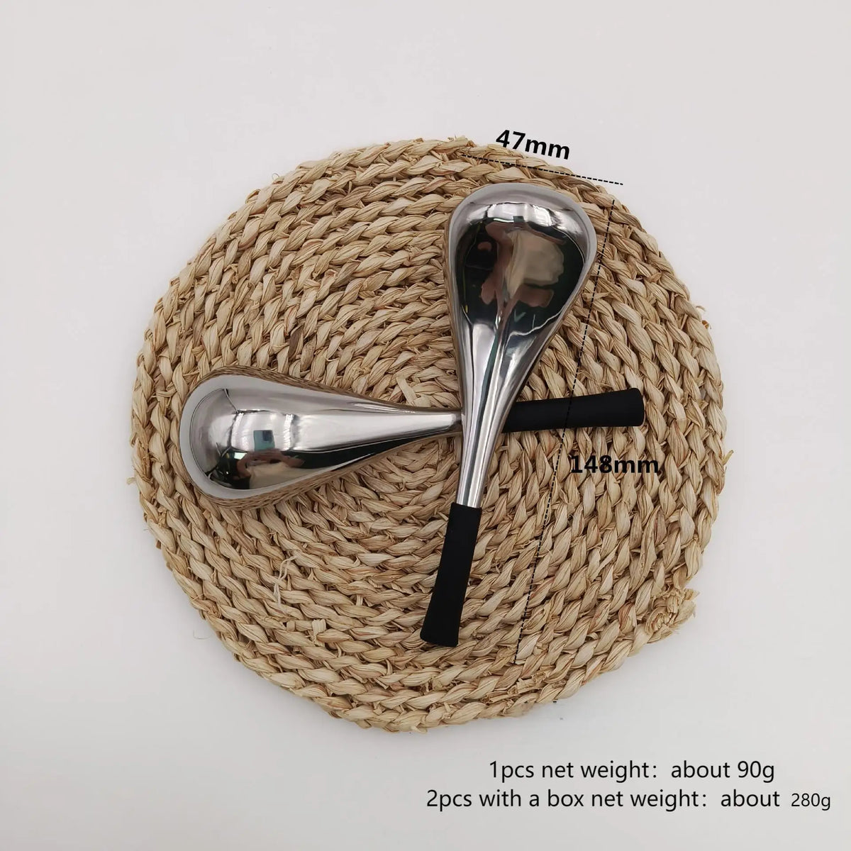 Stainless Steel Ice Globes Facial Cryo Sticks Cooling Roller