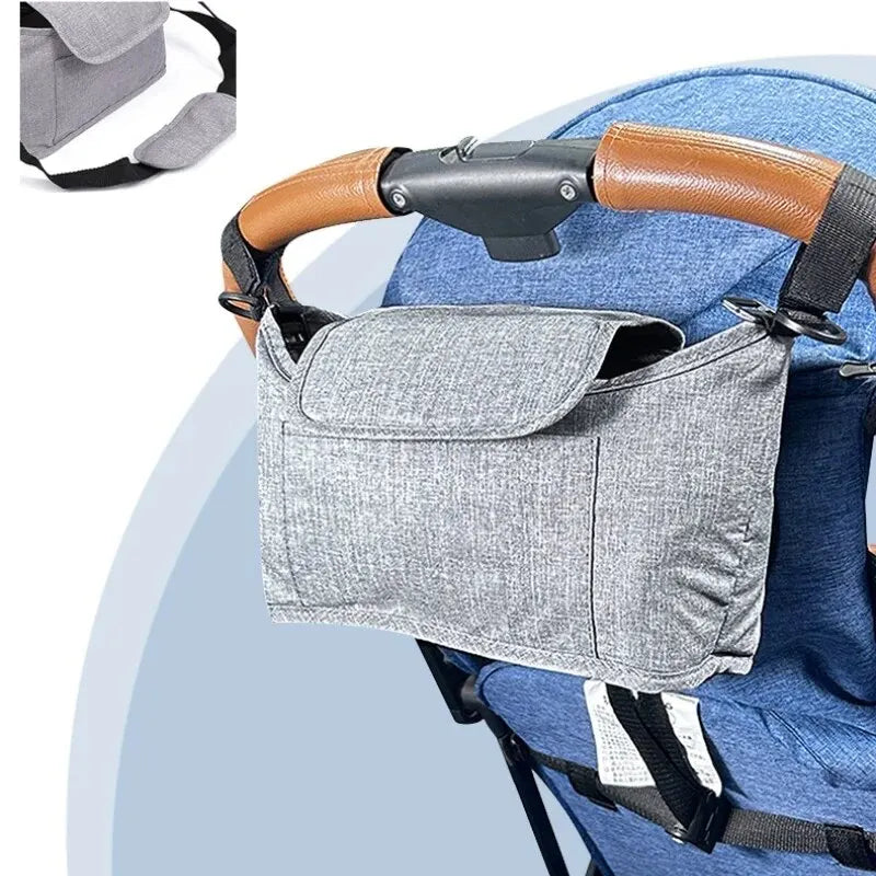 Baby Stroller Organizer Bag Large Capacity Hanging Mommy Storage Pouch - 1