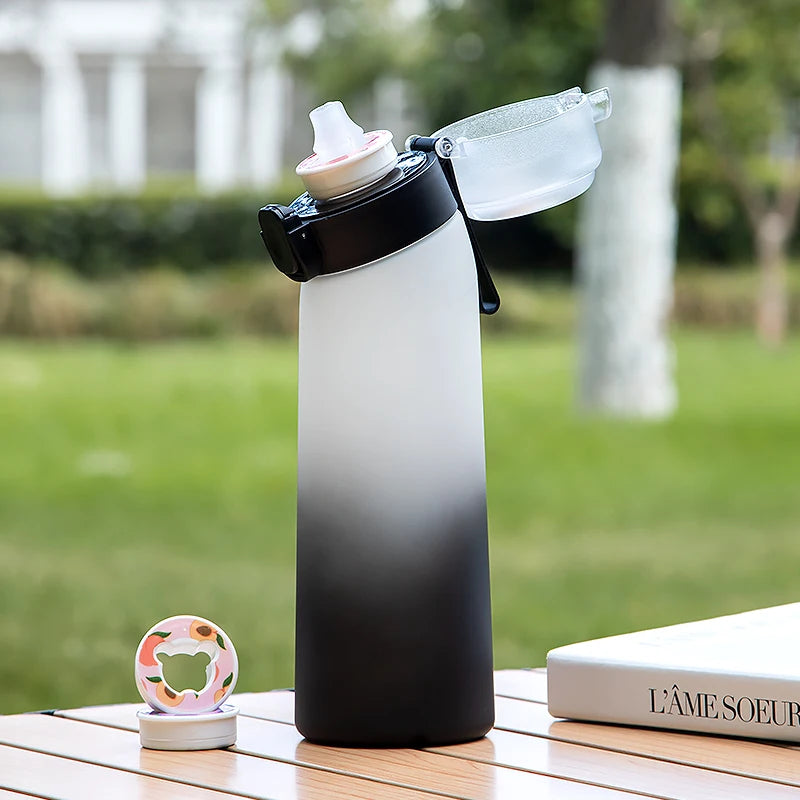 650ml Flavored Water Bottle with Scent Pods Sports Air Infuser Cup - 8