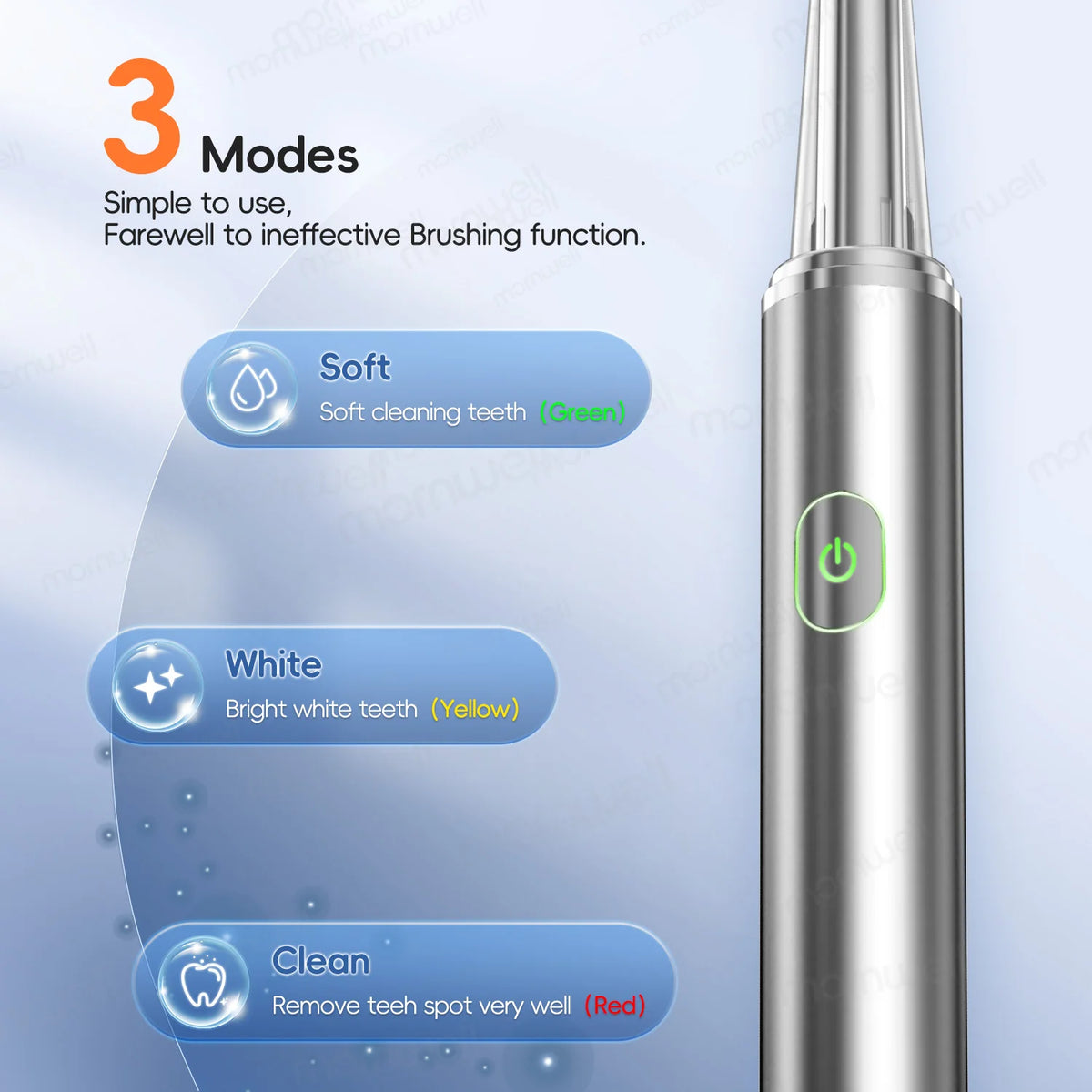 Electric Toothbrush Soft DuPont Bristle Acoustic Wave Tooth Brush