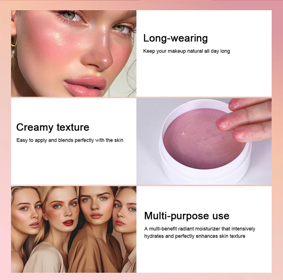 Multi Purpose Cream Blush Balm And Long Lasting Facial Makeup