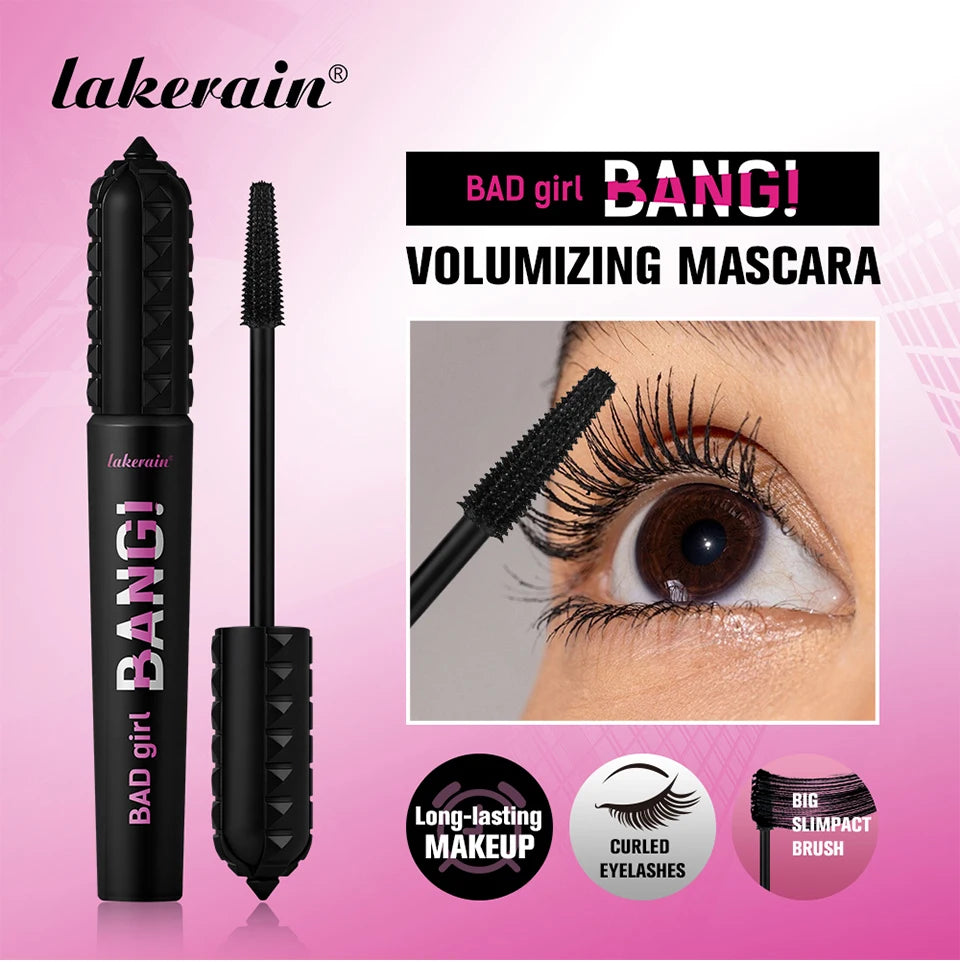 Black Volumizing Mascara Waterproof Lengthening Eyelash Extension