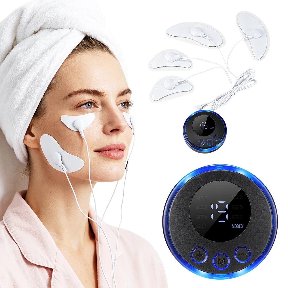 Electric Eye and Facial Massager Dual Pad Vibrate Device