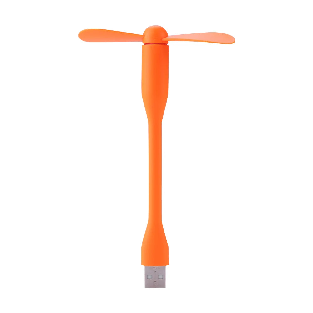 Portable Mini USB Fan Flexible Cooling Gadget for Laptop and Power Bank - 12